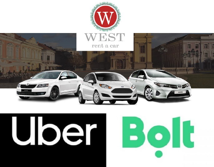 Inchirieri masini pentru Uber, Bolt in Timisoara